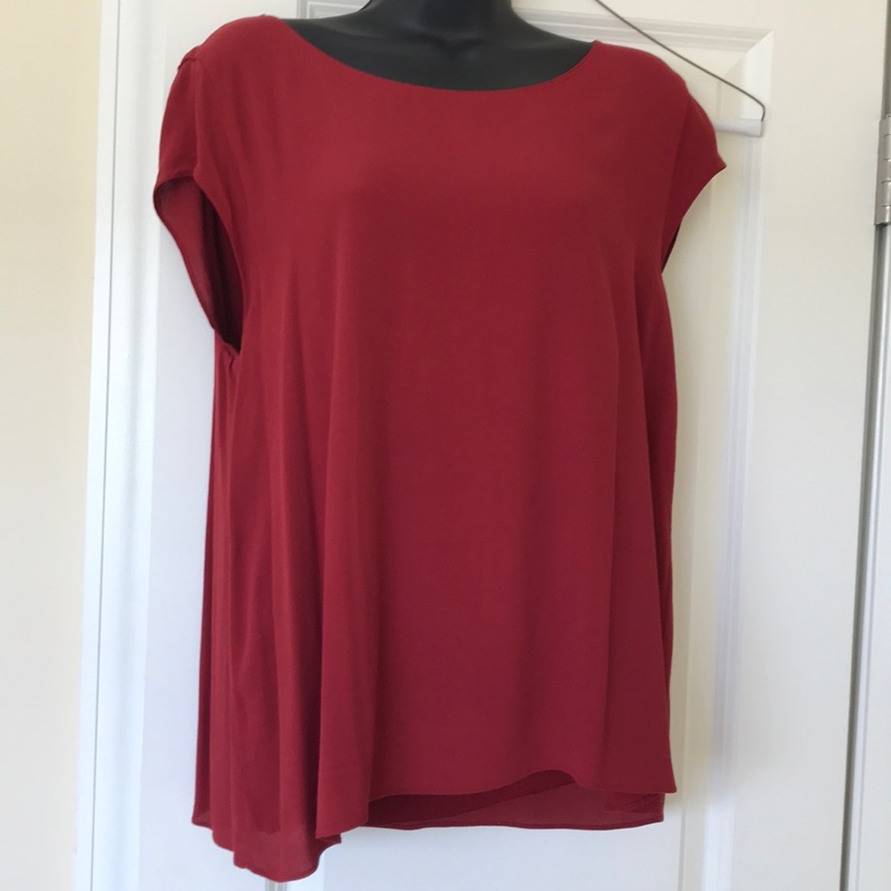 Wilfred L Red Blouse